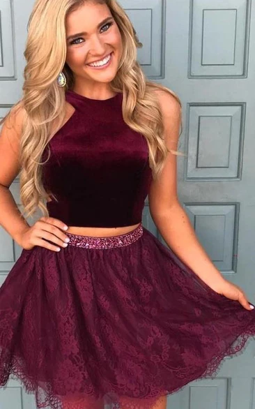 Two Piece Homecoming Dresses | Two Piece Prom Dress - June Bridals